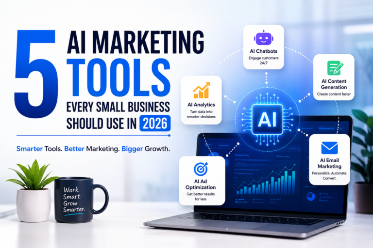 5 AI Marketing Tools Every Small Business Should Use in 2026